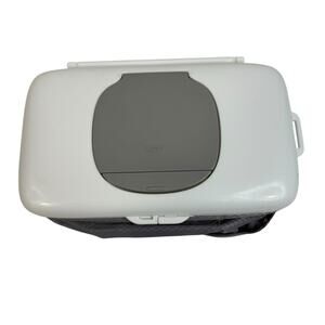OXO Grey On The Go Baby Wipes With Diaper Pouch Travel Dispenser